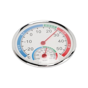 MIERNIK TERMOMETR I HIGROMETR W SZKLARNI