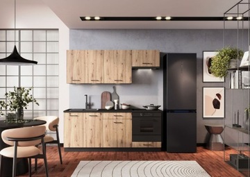 Кухонный шкаф подвесной 80х30 ARTISAN ДУБ