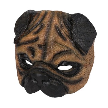 Mops maska Cosplay przebranie straszny kostiu