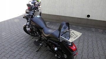 СПИНКА ПАССАЖИРА С БАГАЖНИКОМ JUNAK M12, ЧЕРНАЯ