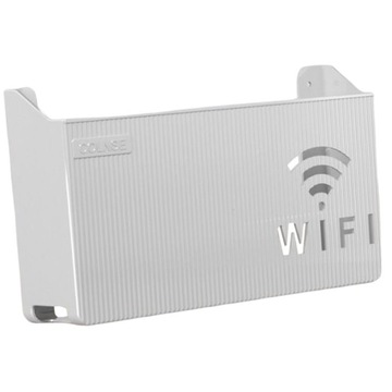 Półka na router wisząca na ścianie Plastik ABS Wielofunkcyjna, łatwa do