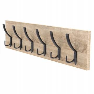 Wieszak ścienny W80 na ubrania 80cm Sonoma