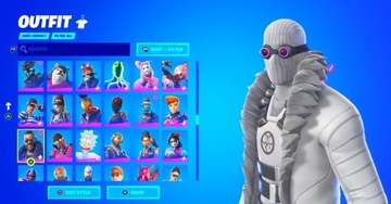 FORTNITE RENEGADE TRAVIS IKONIK ЧЕРНЫЙ АККАУНТ ТРЭВИСА