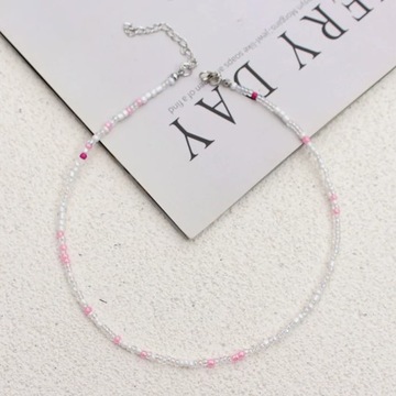 Simple Seed Beads Strand Choker Fashion Korean Collar Charm Colorful