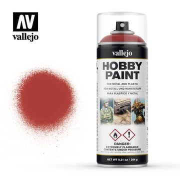 VALLEJO 28016 SCARLET RED SPRAY 400ml