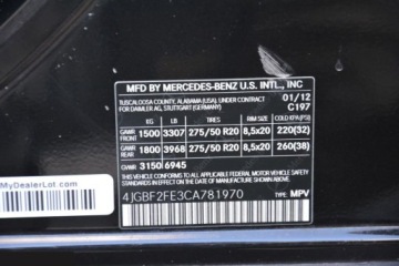 Mercedes Klasa GL X164 Off-roader Facelifting 350 BlueTEC 4MATIC 211KM 2012 Mercedes GL 350 BlueTEC 4Matic 7G-TRONIC 211KM 2012r 7 osobowy, zdjęcie 26