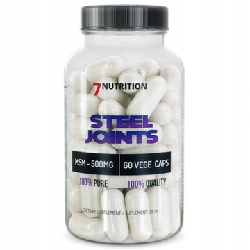 7NUTRITION STEEL JOINTS 60 kap MSM BOSWELLIA STWAY