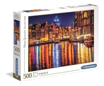Puzzle 500 el. Amsterdam Clementoni 35037