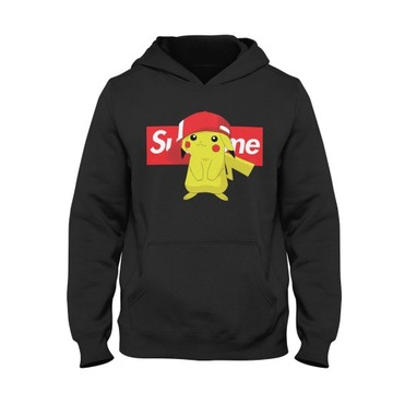 bluza dziecięca PIKACHU CZAPKA SUPREME