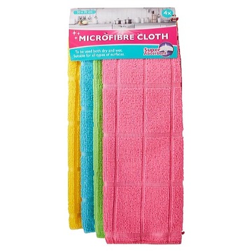 ŚCIERECZKI Z MIKROFIBRY ZESTAW 4 SZT 30CMx30CM 959