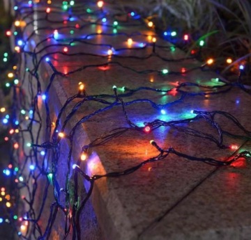 РОЖДЕСТВЕНСКОЕ ДЕРЕВО ОГНИ СОЛНЕЧНЫЕ 200 ПРИВЕЛО ОТКРЫТЫЙ МНОГОЦВЕТНЫЙ