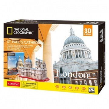 Puzzle 3D KATEDRA ŚW. PAWŁA Cubic Fun 20991