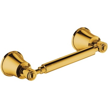 UCHWYT NA PAPIER TOALETOWY ZŁOTY OMNIRES ART LINE