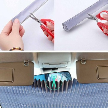 СОЛНЦЕЗАЩИТА ДЛЯ АВТОМОБИЛЯ ЖАЛЮЗИ ВЕТРОВОГО СТЕКЛА АВТОМОБИЛЯ