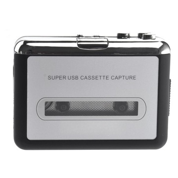 TAŚMA DO KOMPUTERA SUPER USB KONWERTER KASETOWY NA MP3 PRZECHWYTYWANIE AUDIO ODTWARZACZ MUZYCZNY