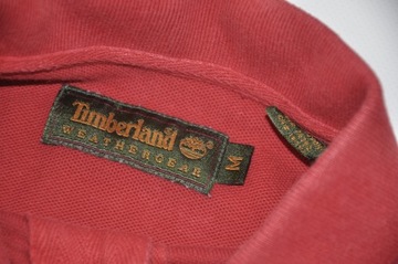 TIMBERLAND koszulka polo czerwona L/XL