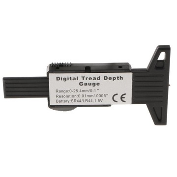 Цифровой глубиномер профиля от 0 до 25 мм.