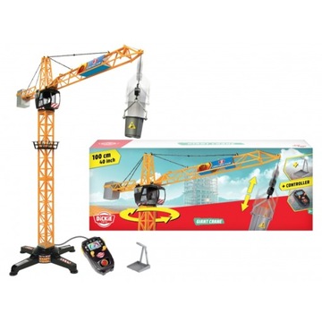 SIMBA DICKIE TOYS ZDALNIE STEROWANY ŻURAW DŹWIG GIANT CRANE 100 CM +PILOT