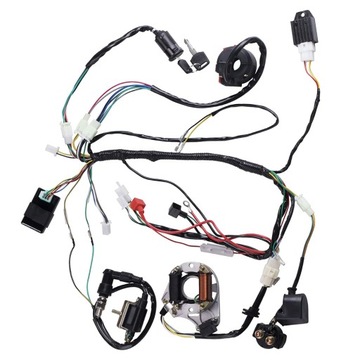 INSTALACJA WIĄZKA KOMPLETNA QUAD ATV 110 125 CC