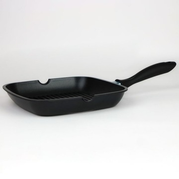 PATELNIA GRILlOWA NIEPRZYWIERAJĄCA 24CM INDUKCJA