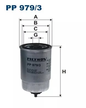 FILTRON FILTR PALIVA KIA CARENS III (UN)