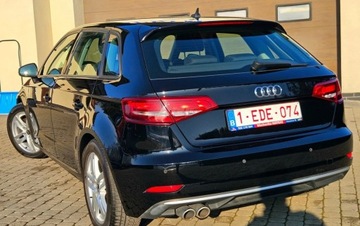 Audi A3 8V 2017 Audi A3 Sportback QUATTRO, 184, KM, Automat, Niski przebieg 2.0 Diesel, zdjęcie 3