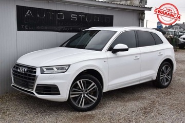 Audi Q5 II SUV 2.0 TFSI 252KM 2017 Audi Q5 Czarna-Pol-Skora NaviKamera Asystenty Full-Led-Matrix Klimatronic