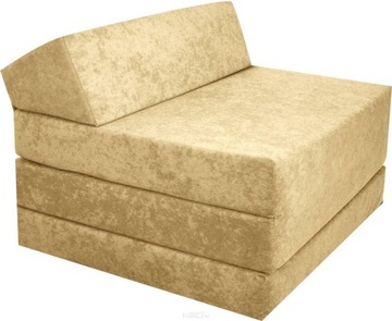 Materac Turystyczny Rozkładany 200x70x10 beżowy