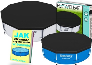 WINYLOWA POKRYWA do BASENU 366cm BESTWAY + GRATIS