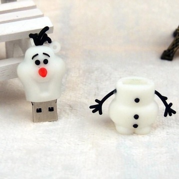 ФЛЕШКА 8 ГБ USB СНЕГОВИК, КЛАУС, ЗВЕЗДЫ, РОЖДЕСТВО