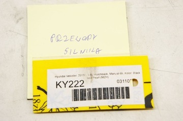 KY222 HYUNDAI VELOSTER I 1.6I KLIKA 91850-2V081