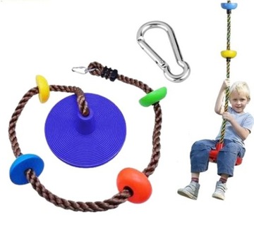 LINA DO WSPINACZKI GRUBA LINA WSPINACZKOWA N 2w1 HUŚTAWKA 200cm