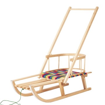 SANKI DREWNIANE OPARCIE + PCHACZ + SZNUREK San-Drew