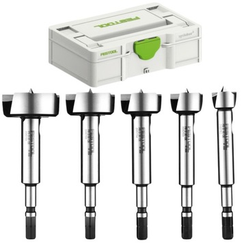 Zestaw wierteł Forstner w systainerze SYS3 S Nowość FESTOOL 578110
