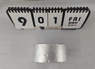5M*5CM TAŚMA IZOLACYJNA ALUMINIOWA SAMOPRZYLEPNY DO RUR WYDECHOWYCH