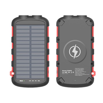 SOLIDNY POWERBANK SOLARNY 20000mAh INDUKCJA 15W