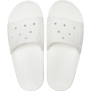 Klapki damskie Crocs Classic Slide białe 206121 100 37-38