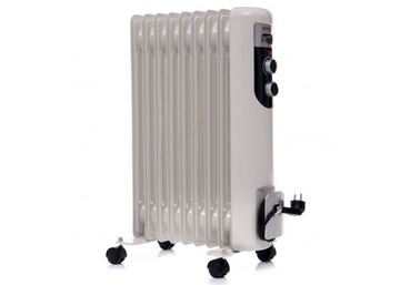 KRAFT Grzejnik OLEJOWY 2000 W 3 ZAKRESY 9 Żeberek