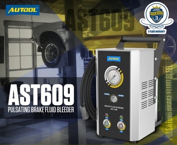 ЗАМЕНА ДИНАМИЧЕСКОЙ ТОРМОЗНОЙ ЖИДКОСТИ AUTOOL AST609