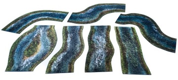 ZESTAW RZEK 2D DO WARHAMMERA - WIOSENNE