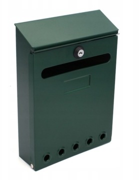 SKRZYNKA NA LISTY SMART POCZTOWA 25x18x6 ZIELONA