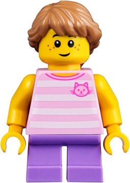 LEGO CITY Figurka Dziecko Dziewczynka twn356 NOWA
