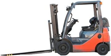 Удлинители вил 2000х120х80 для вилок 100х55/65 (КОМПЛЕКТ)