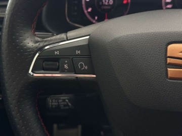 Seat Leon III Hatchback Facelifting 1.5 EcoTSI 130KM 2019 Seat Leon FR Beats Audio ACC DCC Ambiente LED CarPlayAndroid Auto, zdjęcie 21