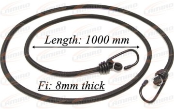 EKSPANDOR Fi 8 LINKA GUMOWA NAPINAJĄCA 1M