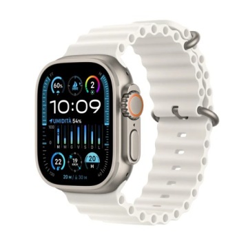 Apple Watch Ultra 2 GPS + Cellular, 49 мм, титановый ремешок «Белый океан»