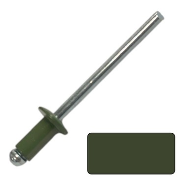 NITY ZRYWALNE 4X8mm - KOLOR RAL6003 - 100 SZTUK