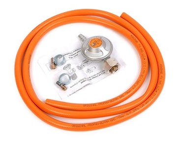 ZESTAW PODŁĄCZENIOWY DO BUTLI TURYSTYCZNEJ GAZOWEJ OPASKI WĄŻ 2mb REDUKTOR