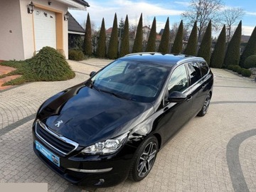 Peugeot 308 II SW 1.6 BlueHDi 120KM 2015 Peugeot 308 BlueHDi 120 Stop&amp;Start Niveau 2 Business-Line 1.6 D 120KM 2015r