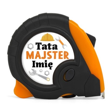 Miarka Zwijana 5m Tata Majster Personalizowana Prezent Na Dzień Ojca